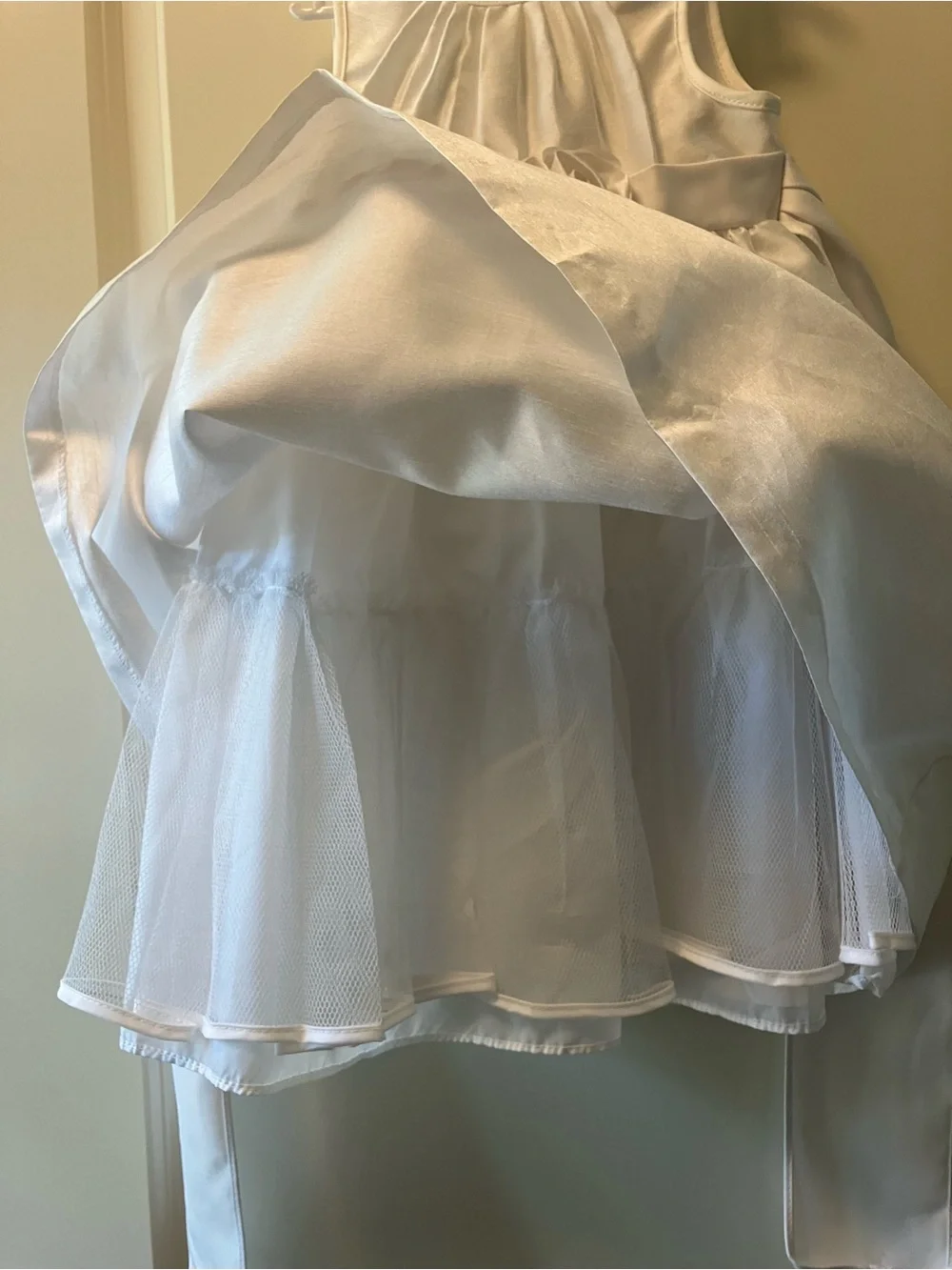 Special Occasion Formal White Marmellata Toddler Dress